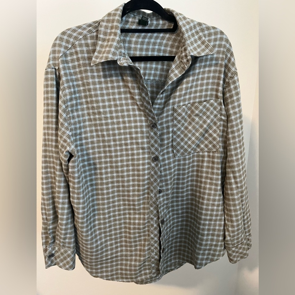 Wild Fable Plaid Button Down Shirt